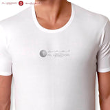 Deep Round Neck Undershirt - Arabian Clothing - ALHAMOOR.AE